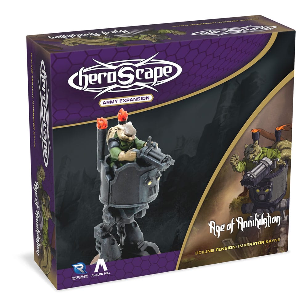 Heroscape Armeeerweiterung Boiling Tension: Imperator Kayne *Englische Version*