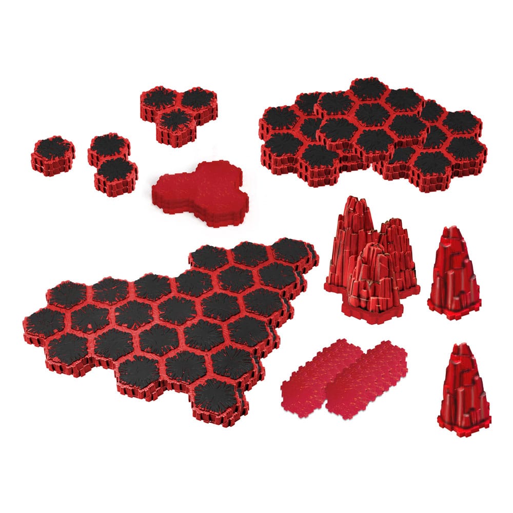 Heroscape Terrain-Erweiterung The Lava Fields of Valhalla *Englische Version*