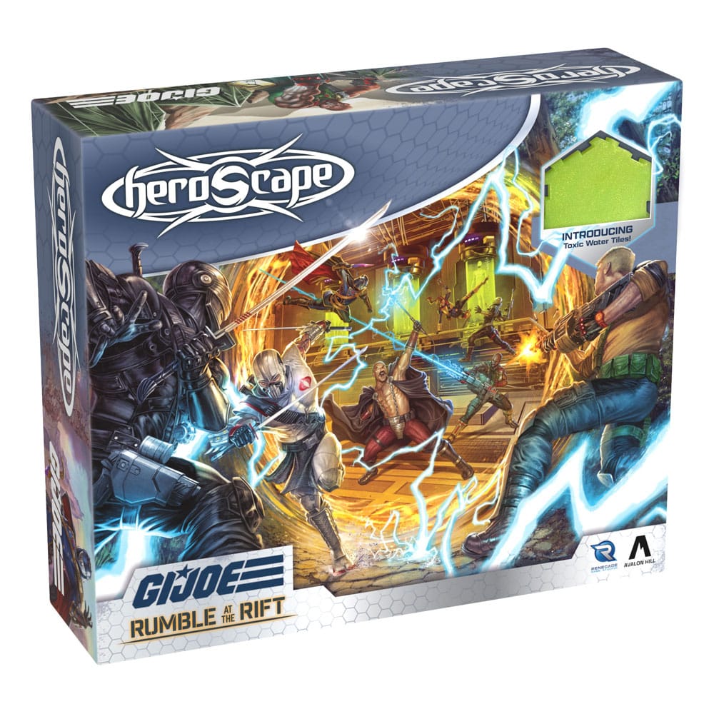 G.I. Joe Heroscape Brettspiel Rumble at the Rift Battle Box *Englische Version*