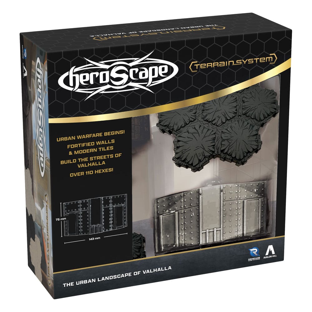 Heroscape Terrain-Erweiterung The Urban Landscape of Valhalla *Englische Version*