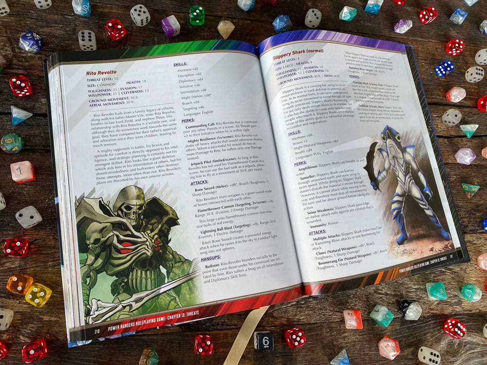 Power Rangers RPG Rulebook Core *Englische Version*