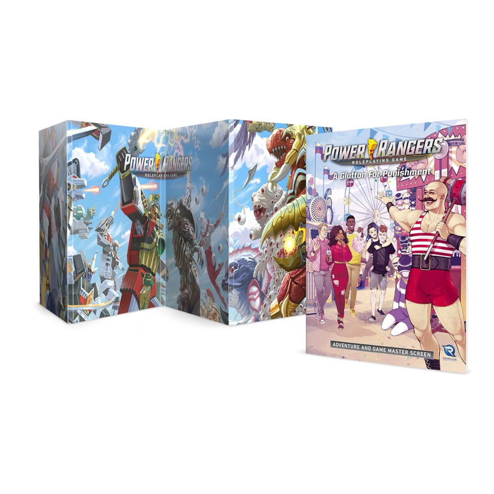 Power Rangers RPG Buch A Glutton for Punishment Adventure & GM Screen *Englische Version*