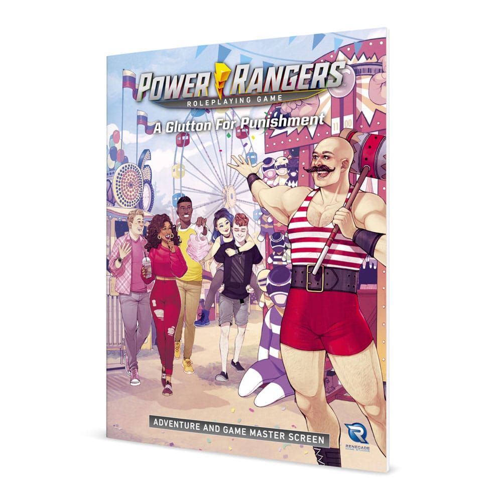 Power Rangers RPG Buch A Glutton for Punishment Adventure & GM Screen *Englische Version*