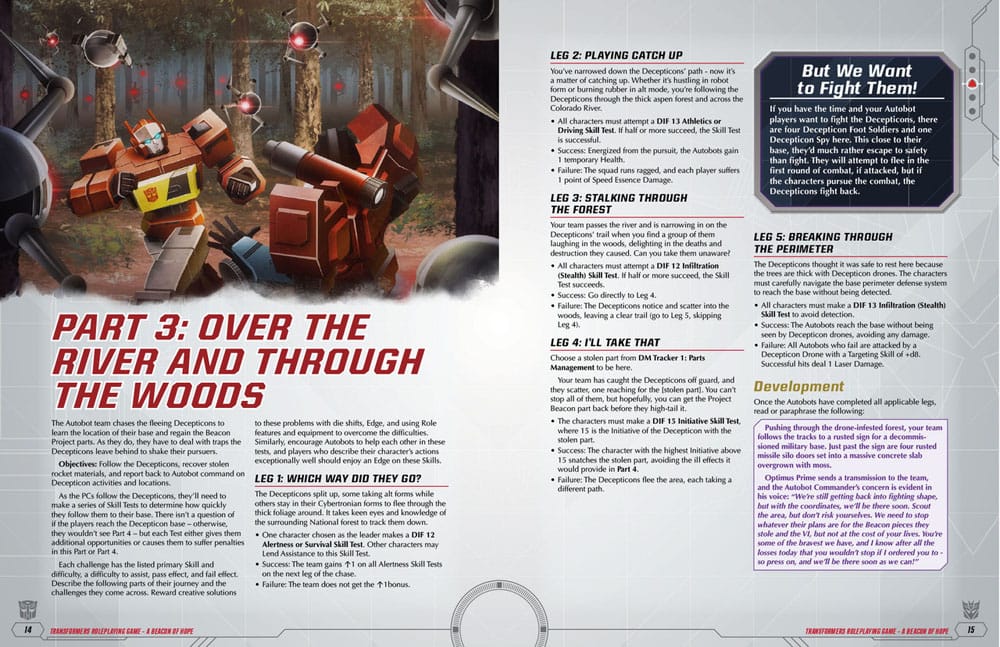 Transformers RPG A Beacon of Hope Adventure & GM Screen *Englische Version*