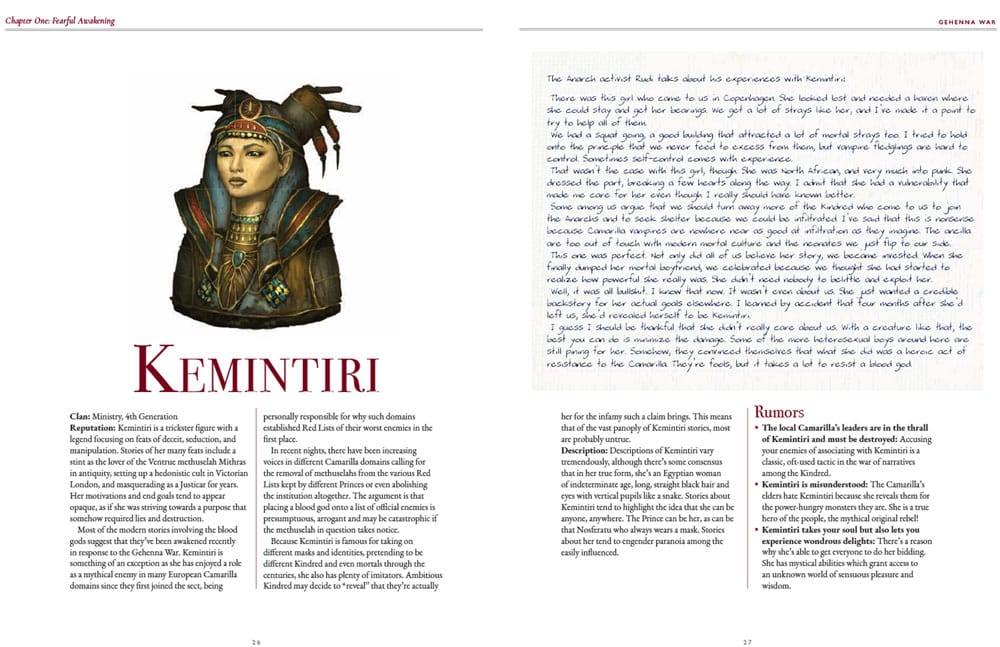 Vampire: The Masquerade 5th Edition RPG Buch Gehenna War Sourcebook *Englische Version*