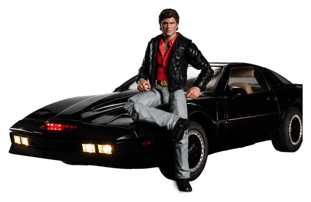 Knight Rider Actionfigur 1/12 K.I.T.T. mit Michael Knight