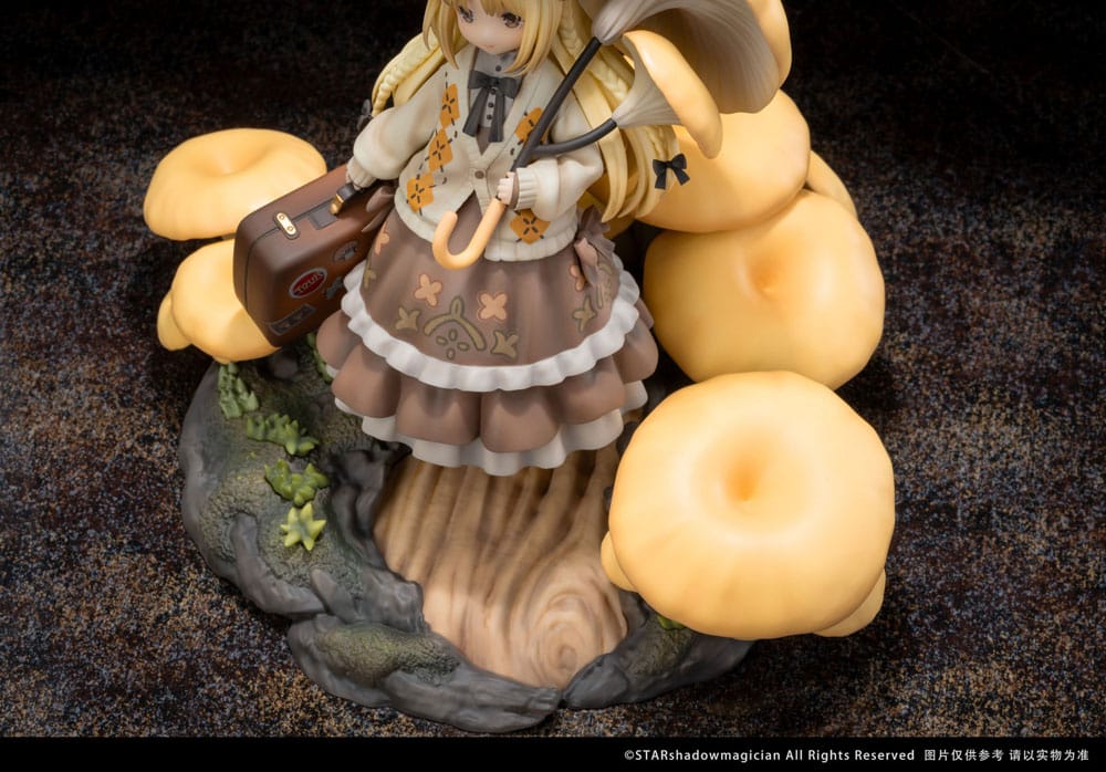The Mushroom Girls PVC Statue 1/1 Serie No.3 Pleurotus Citrinopileatus 24 cm