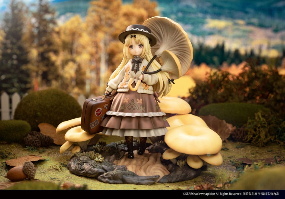 The Mushroom Girls PVC Statue 1/1 Serie No.3 Pleurotus Citrinopileatus 24 cm