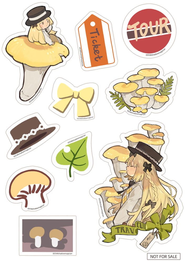 The Mushroom Girls PVC Statue 1/1 Serie No.3 Pleurotus Citrinopileatus 24 cm
