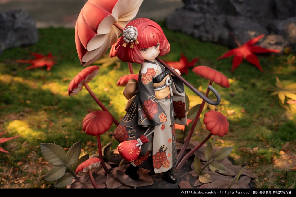 The Mushroom Girls PVC Statue 1/1 No.6 Marasmius Haematocephalus 23 cm