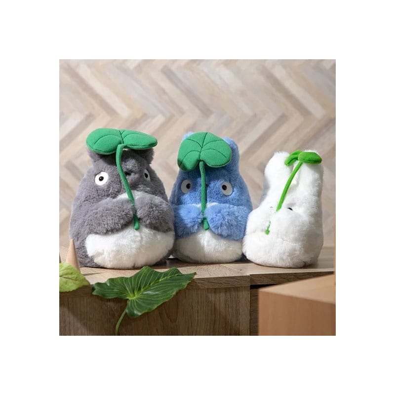 Mein Nachbar Totoro Nakayoshi Plüschfigur Big Totoro with leaf 21 cm