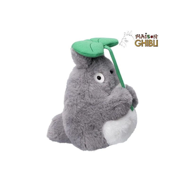 Mein Nachbar Totoro Nakayoshi Plüschfigur Big Totoro with leaf 21 cm