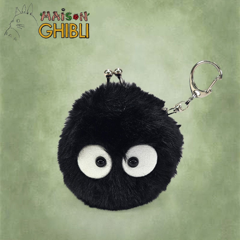 Mein Nachbar Totoro Funwari Mini Plüsch-Geldbeutel Soot Sprite