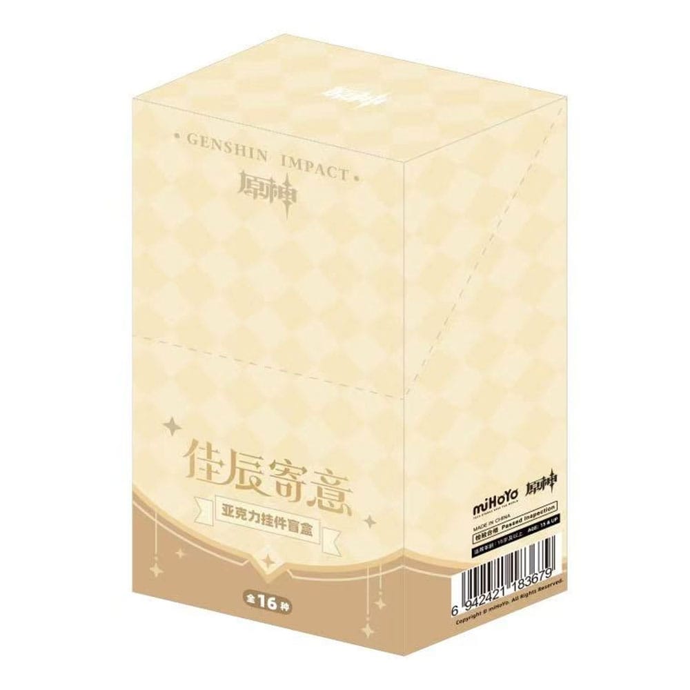 Genshin Impact Schlüsselanhänger Blind Box A Display (16)