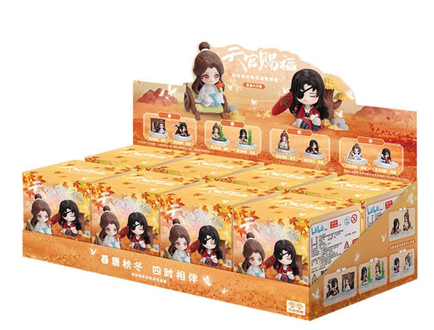 Heaven Official's Blessing Mini-Figuren Four Season Companion Series 9 cm Display (8)