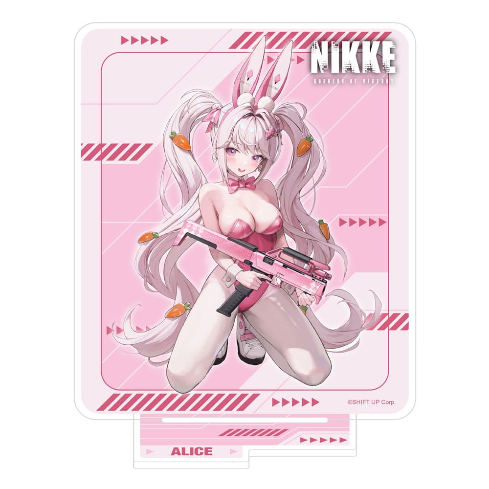 Goddess of Victory: Nikke Crouching Series Acryl Stand Alice Holographic 14 cm