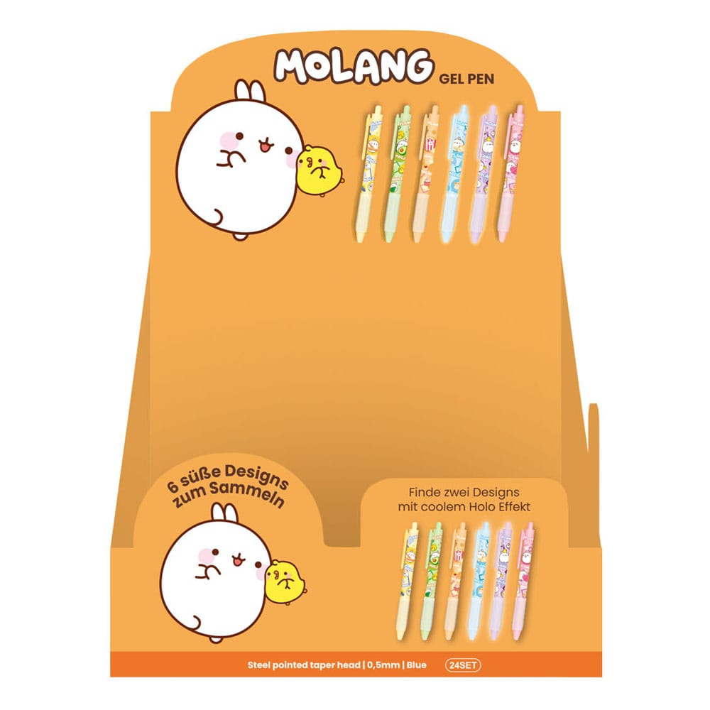Molang Premium Gelstifte Display (24)