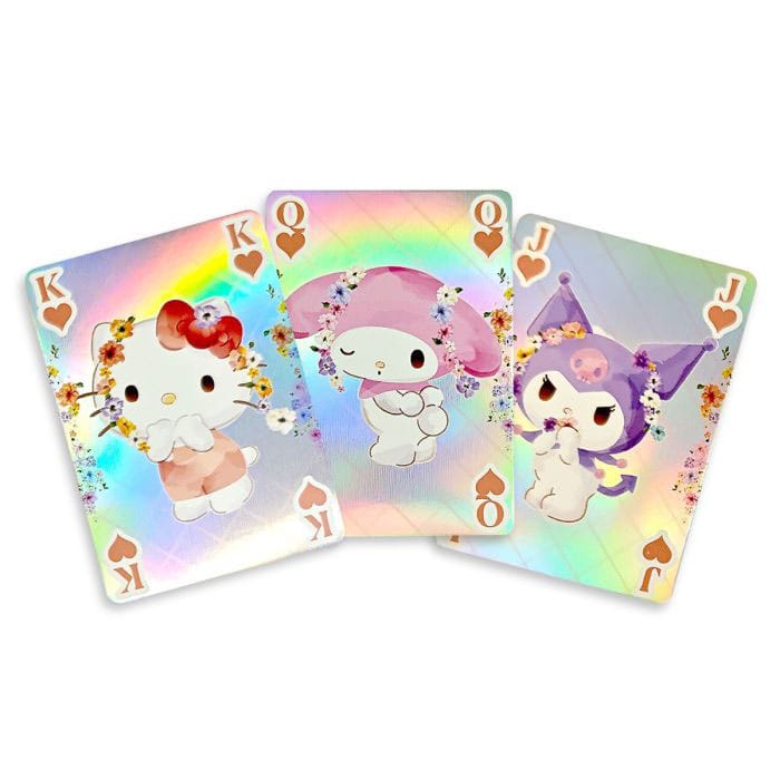 Sanrio Spielkarten Hello Kitty & Friends Holographic