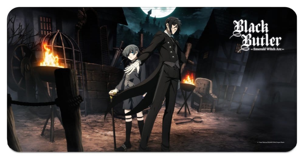 Black Butler: Emerald Witch Arc XXL Mauspad Sebastian & Ciel 80 x 40 cm