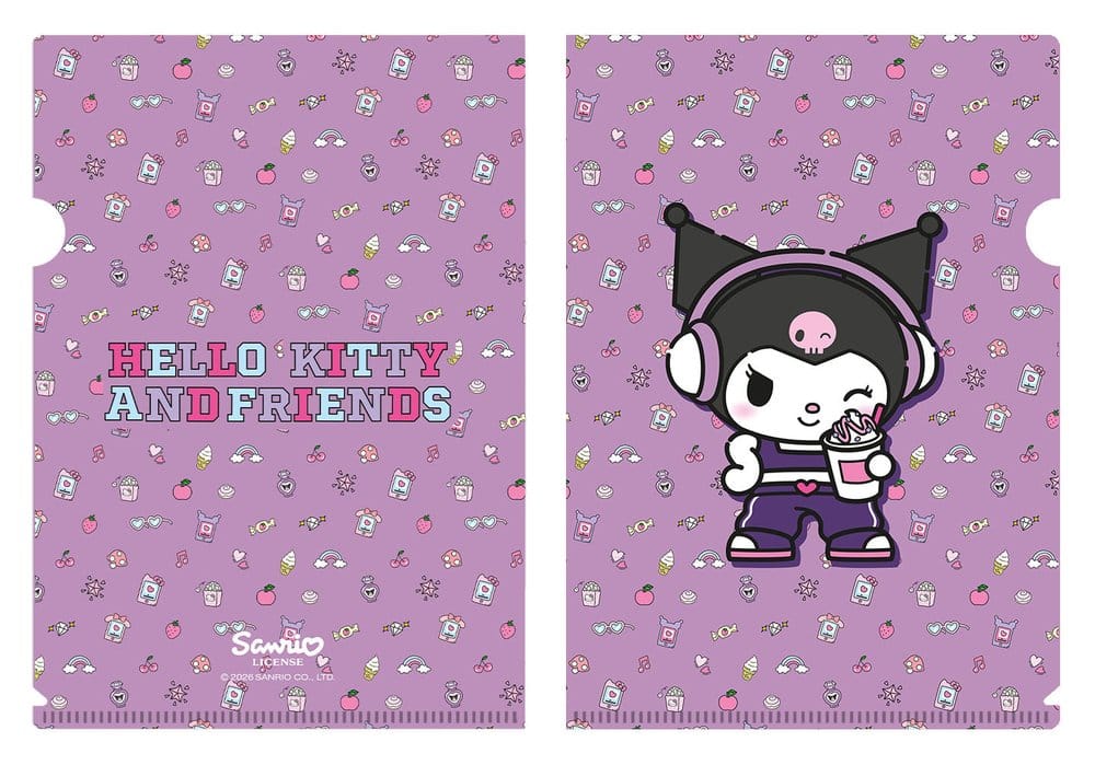 Sanrio Klarsichthülle Kuromi POP 02