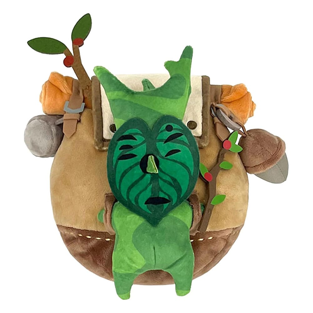 The Legend of Zelda: Tears of the Kingdom Plüschfigur ZP04 Korok with Backpack Brown 17 cm