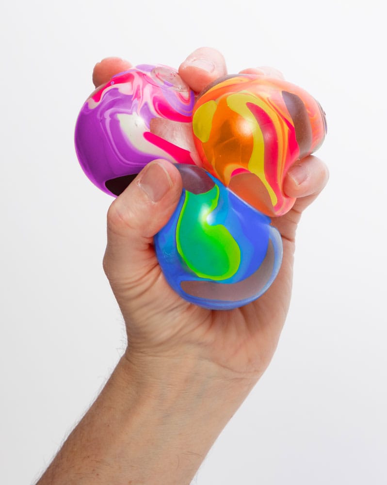 NeeDoh Anti-Stress-Figuren Marbleez Ball 7 cm Display (12)