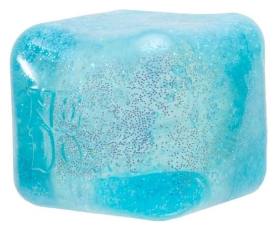 NeeDoh Anti-Stress-Ball Nice Cube Glitter & Glow 5 cm Sortiment (12)
