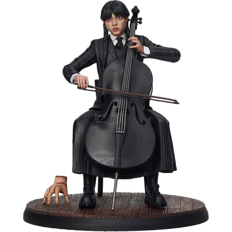 Wednesday PVC Figur Wednesday Cello 20 cm