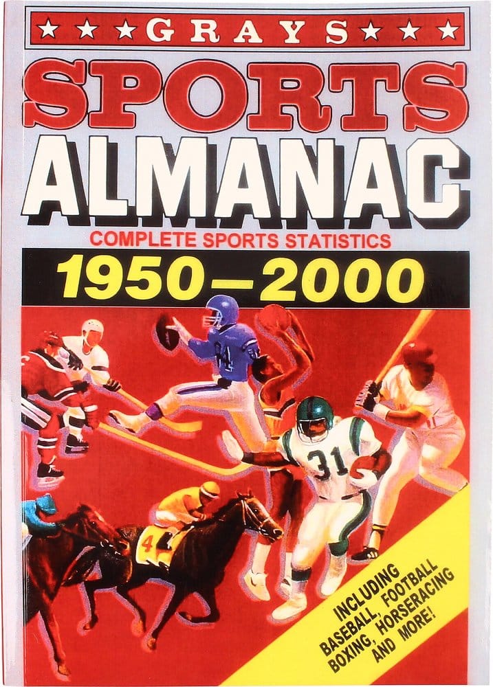 Zurück in die Zukunft Premium Notizbuch Sports Almanac