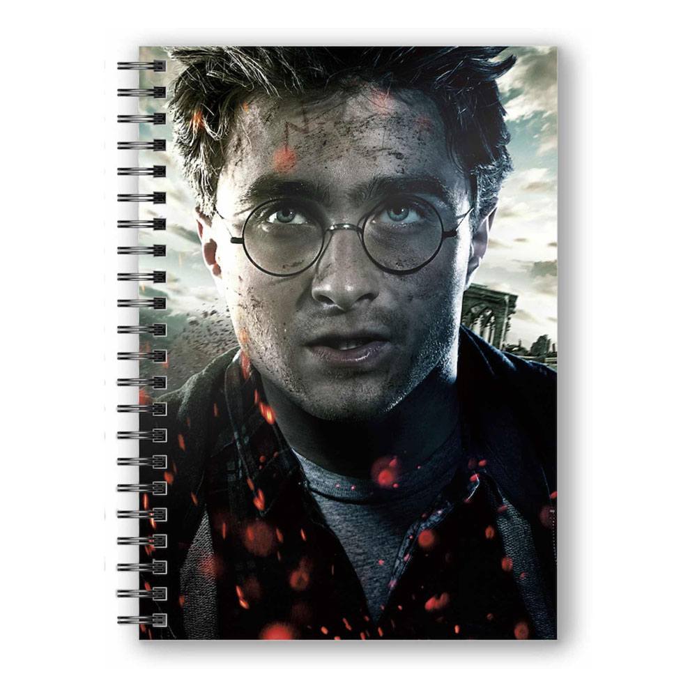 Harry Potter Notizbuch mit 3D-Effekt Harry Potter Face