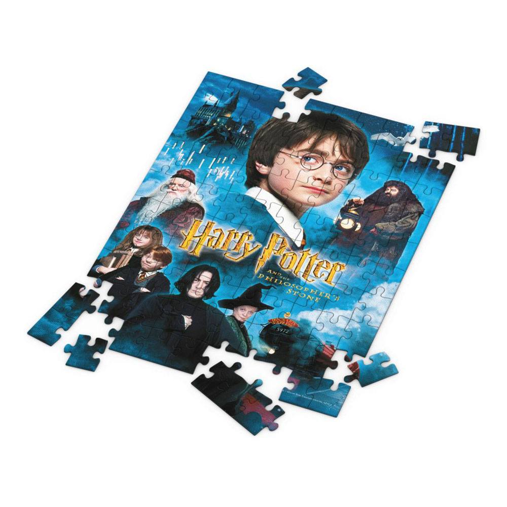 Harry Potter Puzzle mit 3D-Effekt Philosopher's Stone Poster (100 Teile)