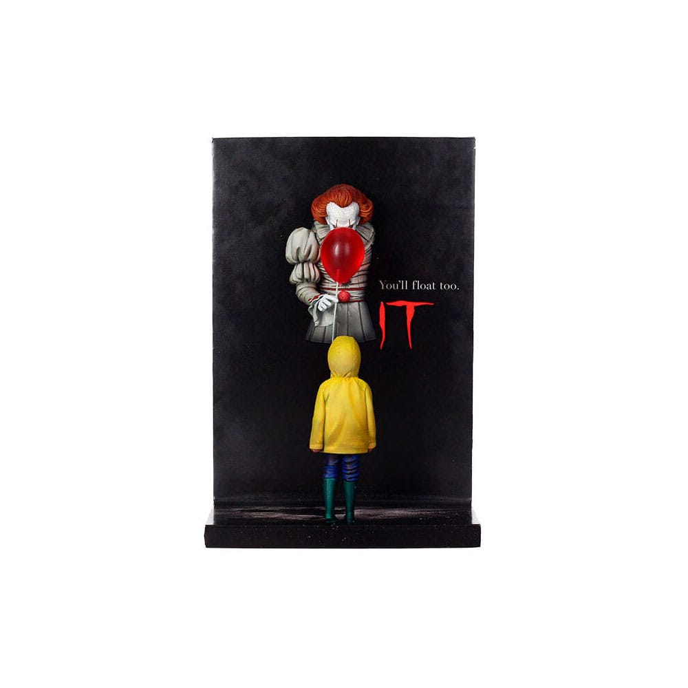 Stephen Kings Es Poster PVC Figur Pennywise & Georgie 20 cm