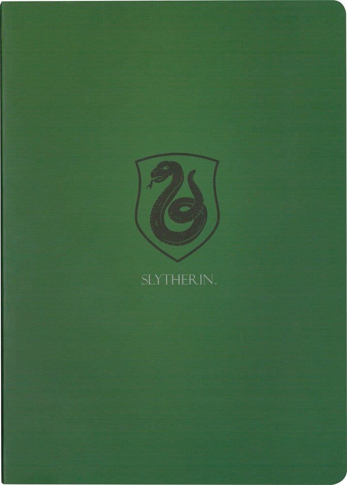 Harry Potter Softcover Notizbuch Slytherin 21 cm