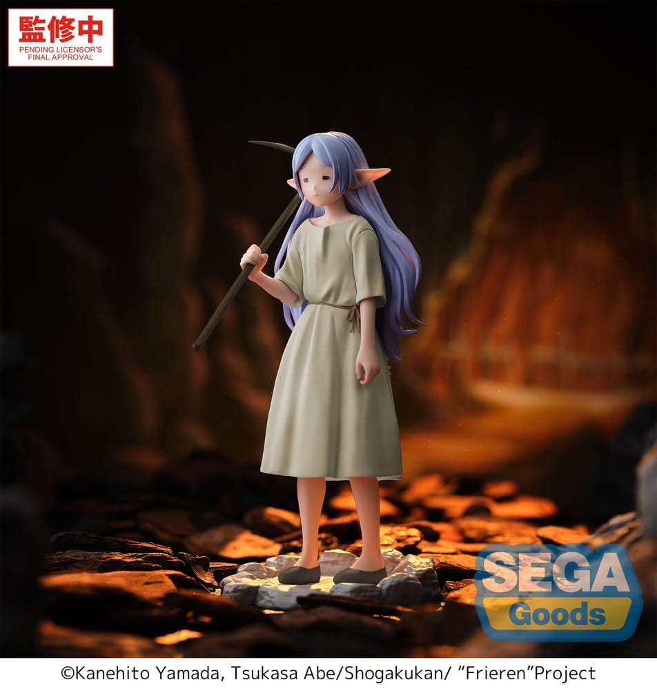 Frieren: Beyond Journey´s End High Premium PVC Figur Frieren - I Am Forced to Slave Away in the Mines for Three Centuries 18 cm