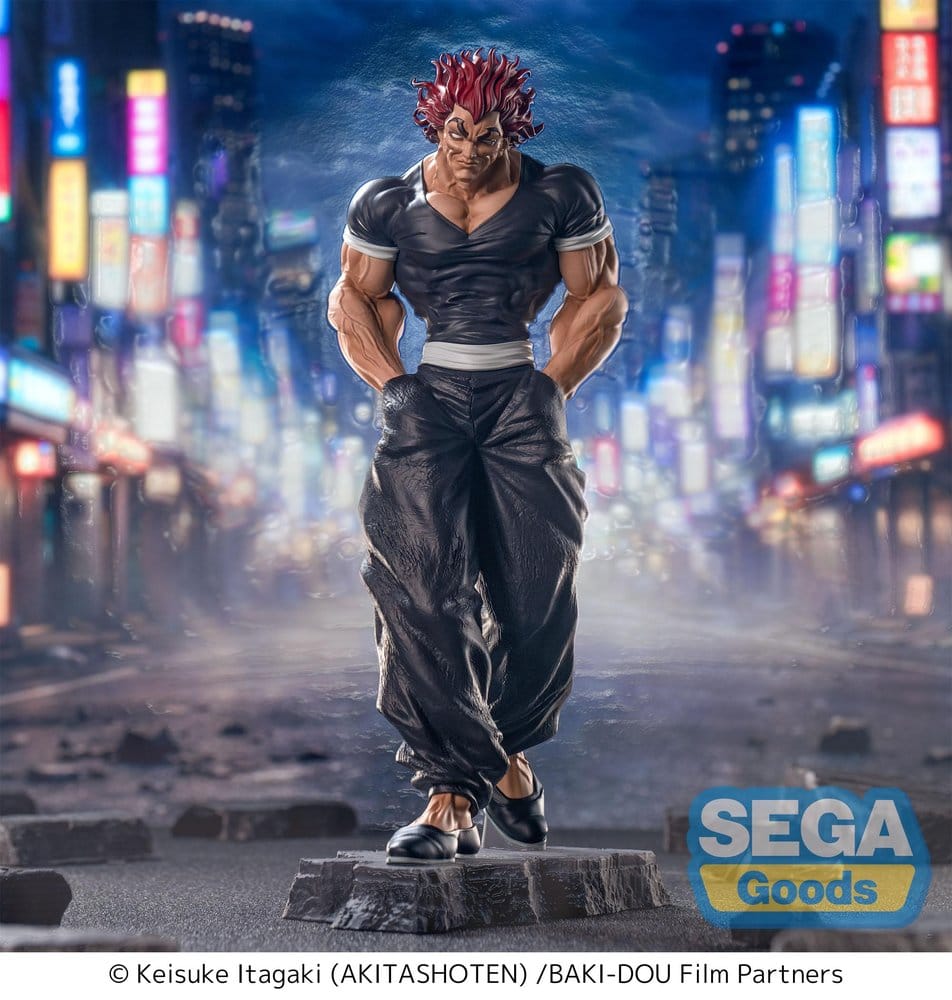 Baki-Dou Luminasta PVC Figur Yujiro Hanma 25 cm
