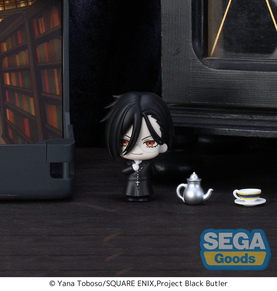 Black Butler: Boarding School Arc Petite World Memories Mini Figur Sebastian Michaelis (EX) 8 cm