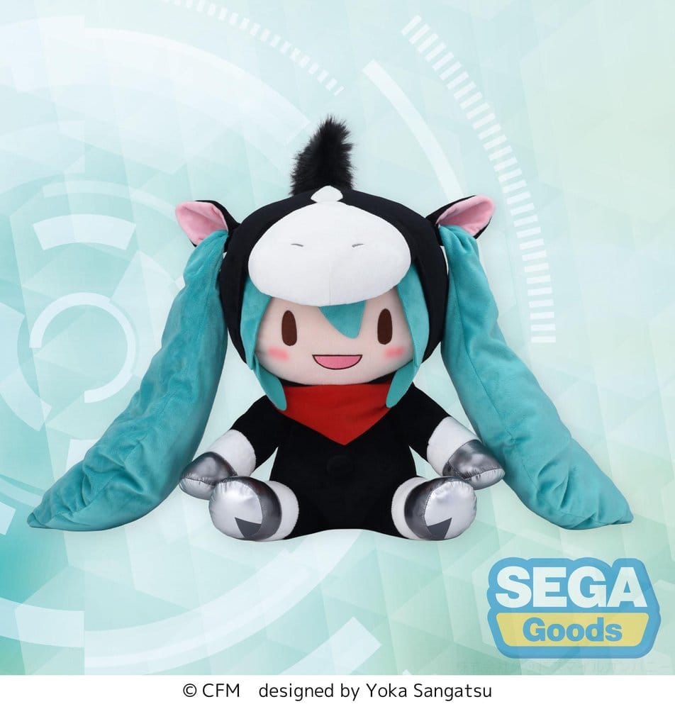 Character Vocal Series 01: Hatsune Miku Fuwa Petit Plüschfigur Hatsune Miku Horse 2026 LL 40 cm