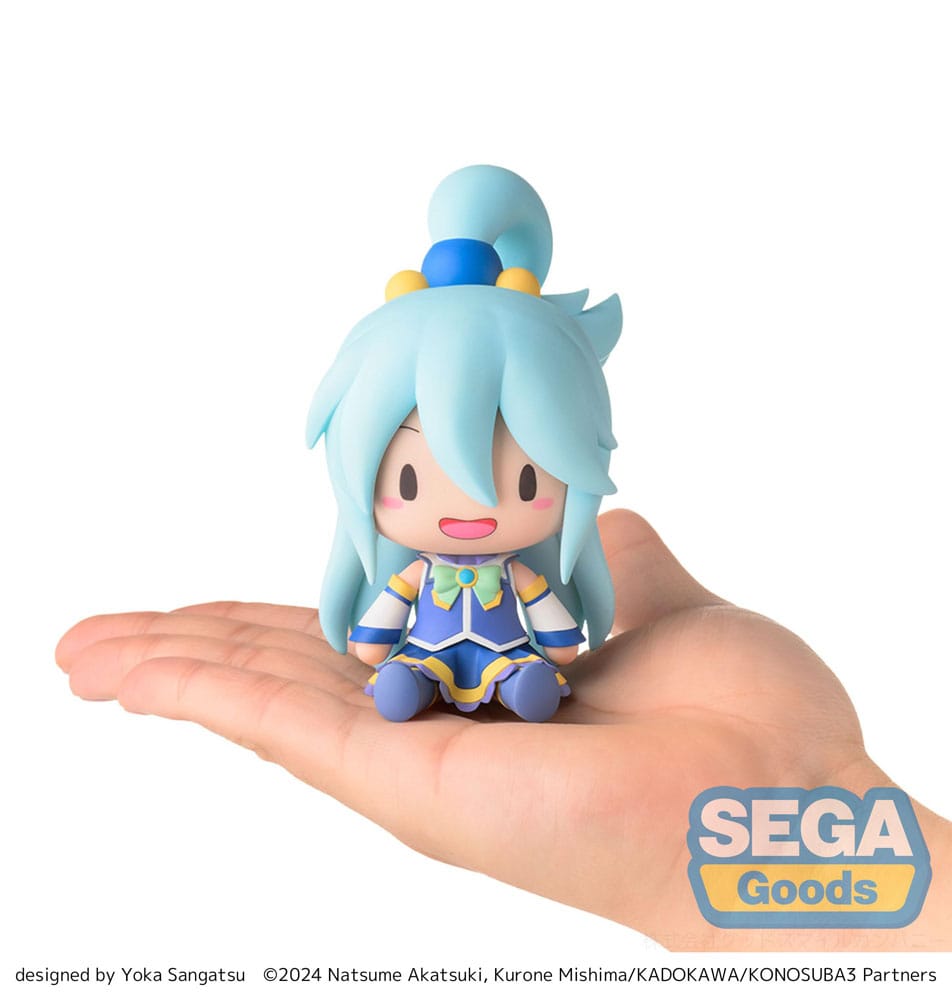 Konosuba God´s blessing on this wonderful world! 3 Fuwa Petit Chibi Figur Aqua 10 cm