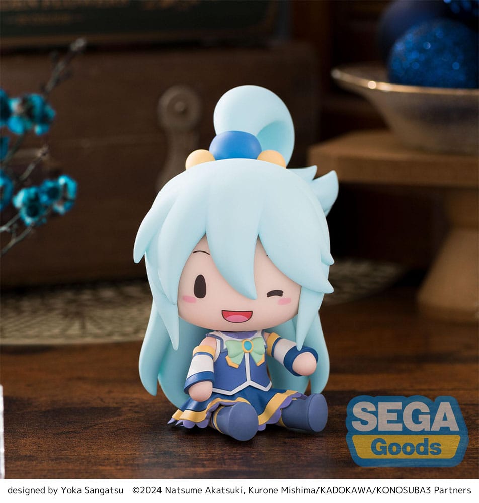 Konosuba God´s blessing on this wonderful world! 3 Fuwa Petit Chibi Figur Aqua 10 cm