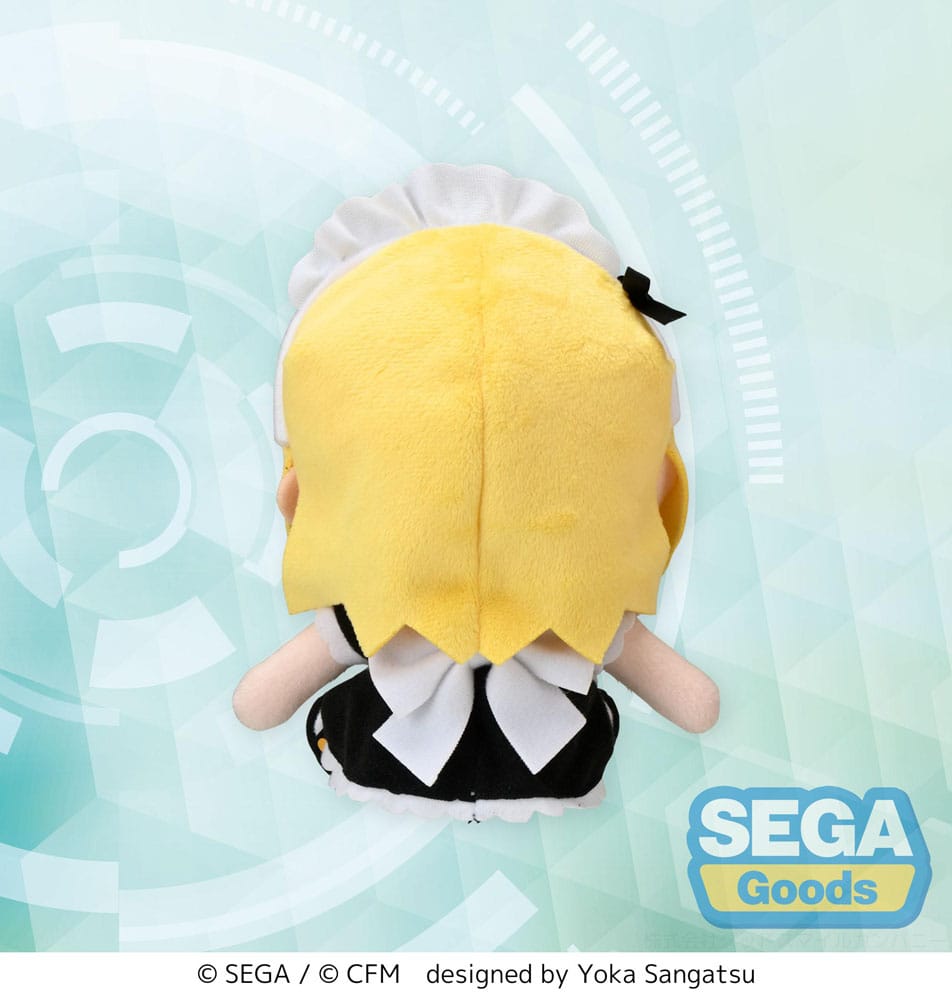 Hatsune Miku: Project DIVA Arcade Future Tone Fuwa Petit Plüschfigur Kagamine Rin Maid Ver. (EX) 16 cm