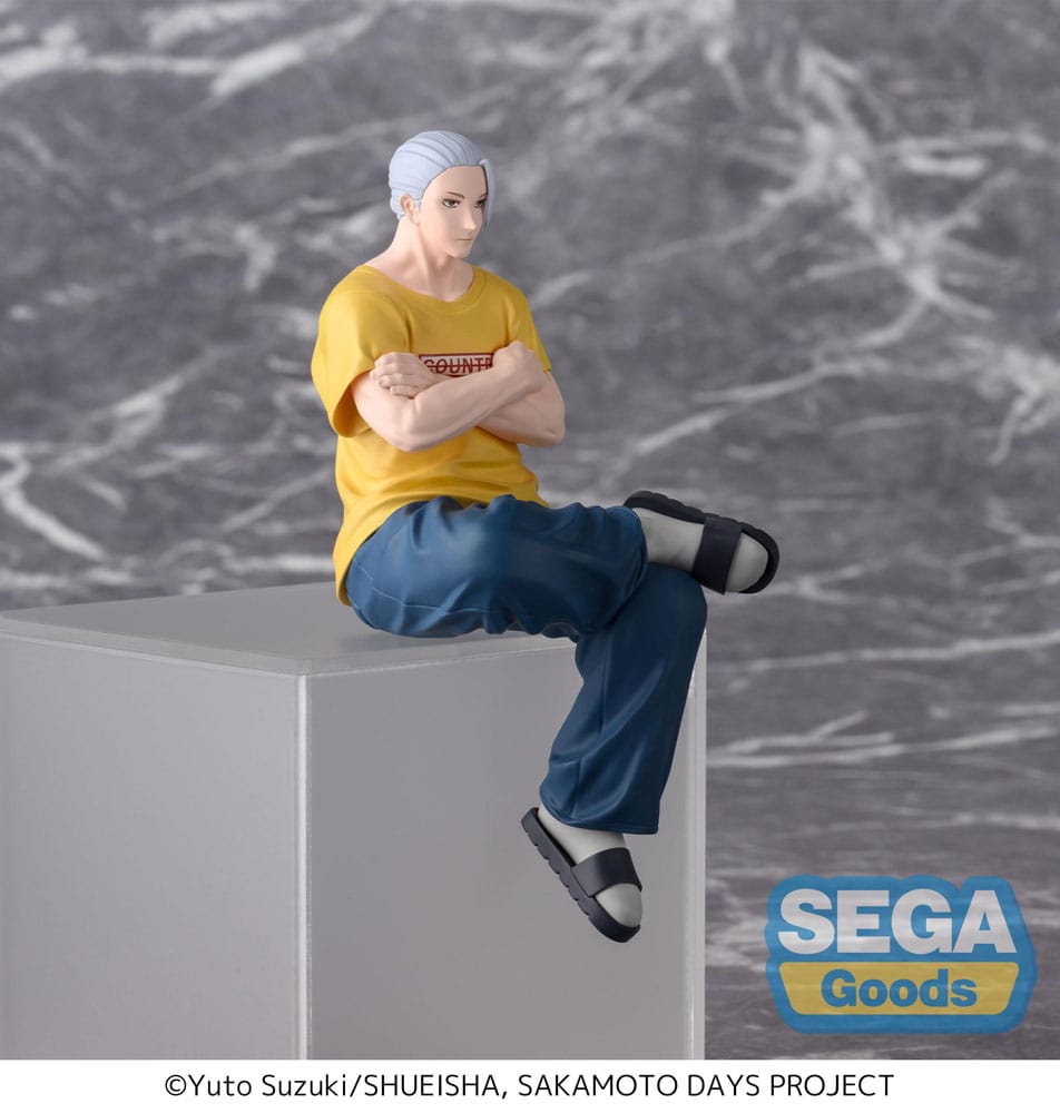 Sakamoto Days PM Perching PVC Statue Taro Sakamoto Serious Ver. 14 cm