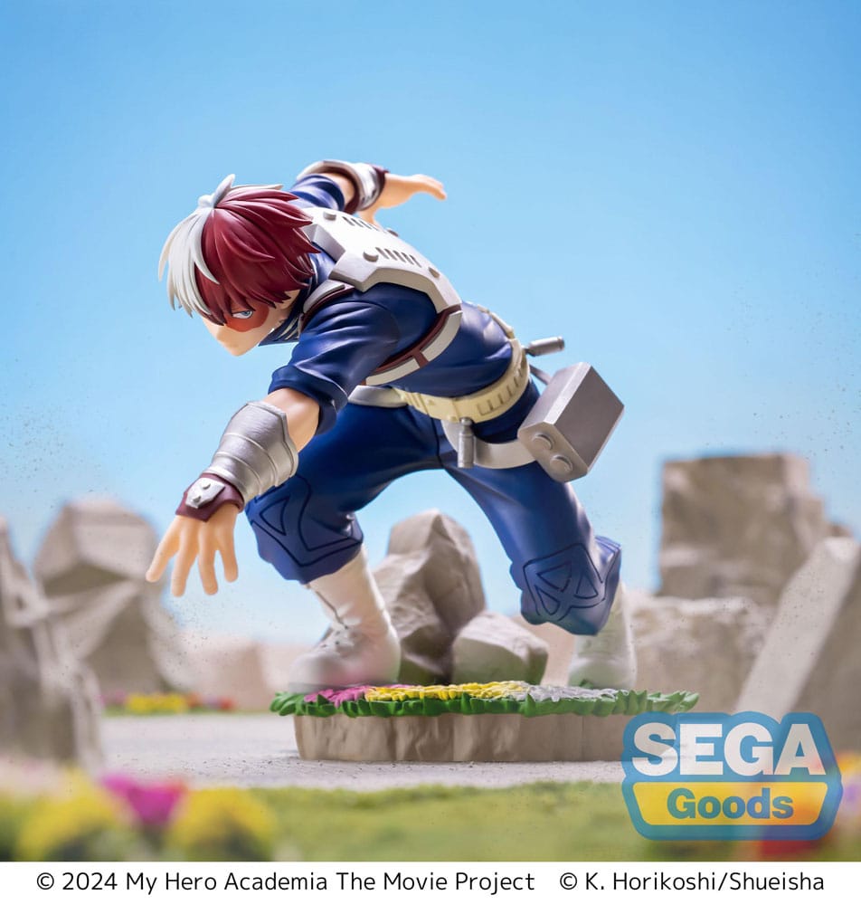 My Hero Academia: You´re Next Xross Link Anime PVC Statue Shoto Todoroki 12 cm