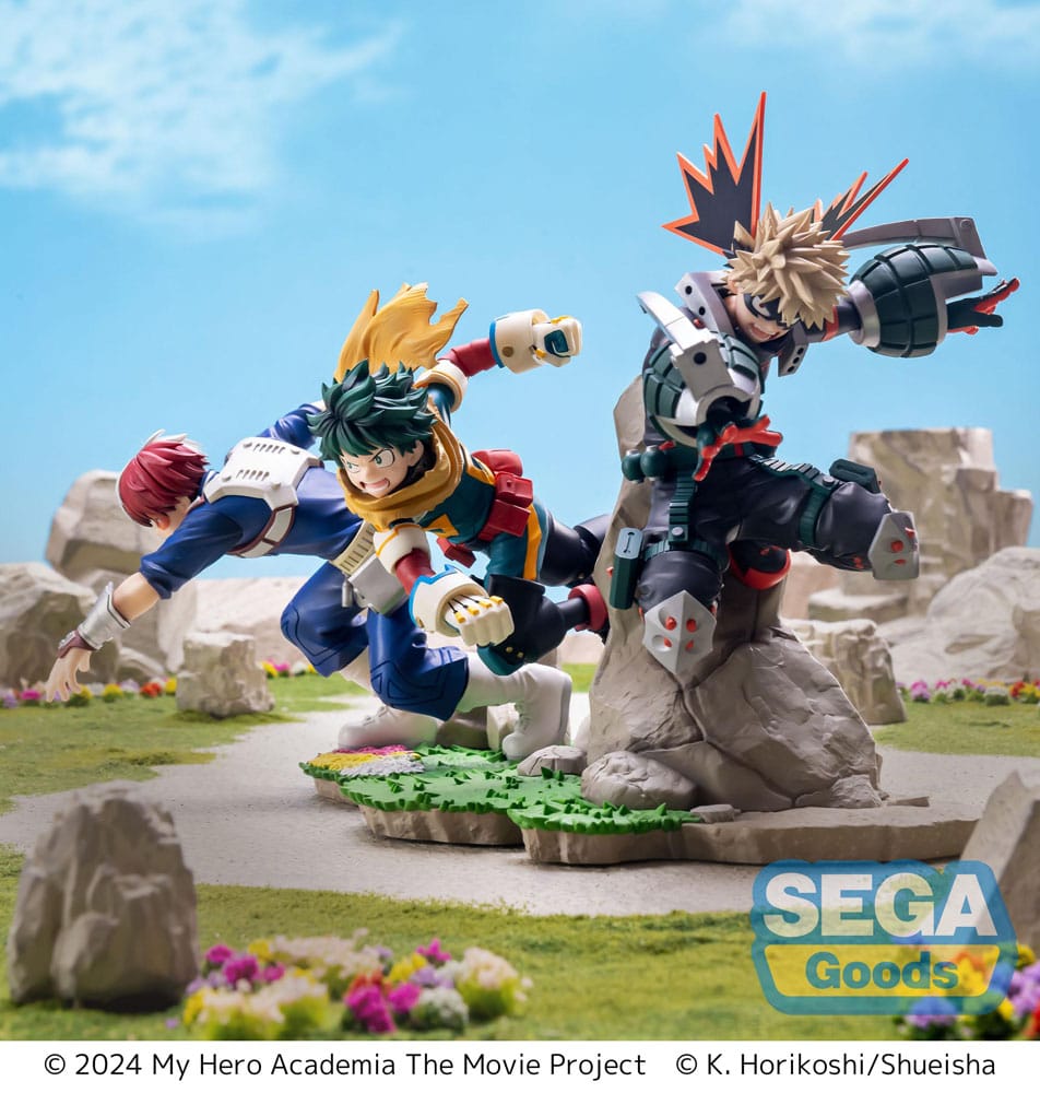 My Hero Academia: You´re Next Xross Link Anime PVC Statue Shoto Todoroki 12 cm