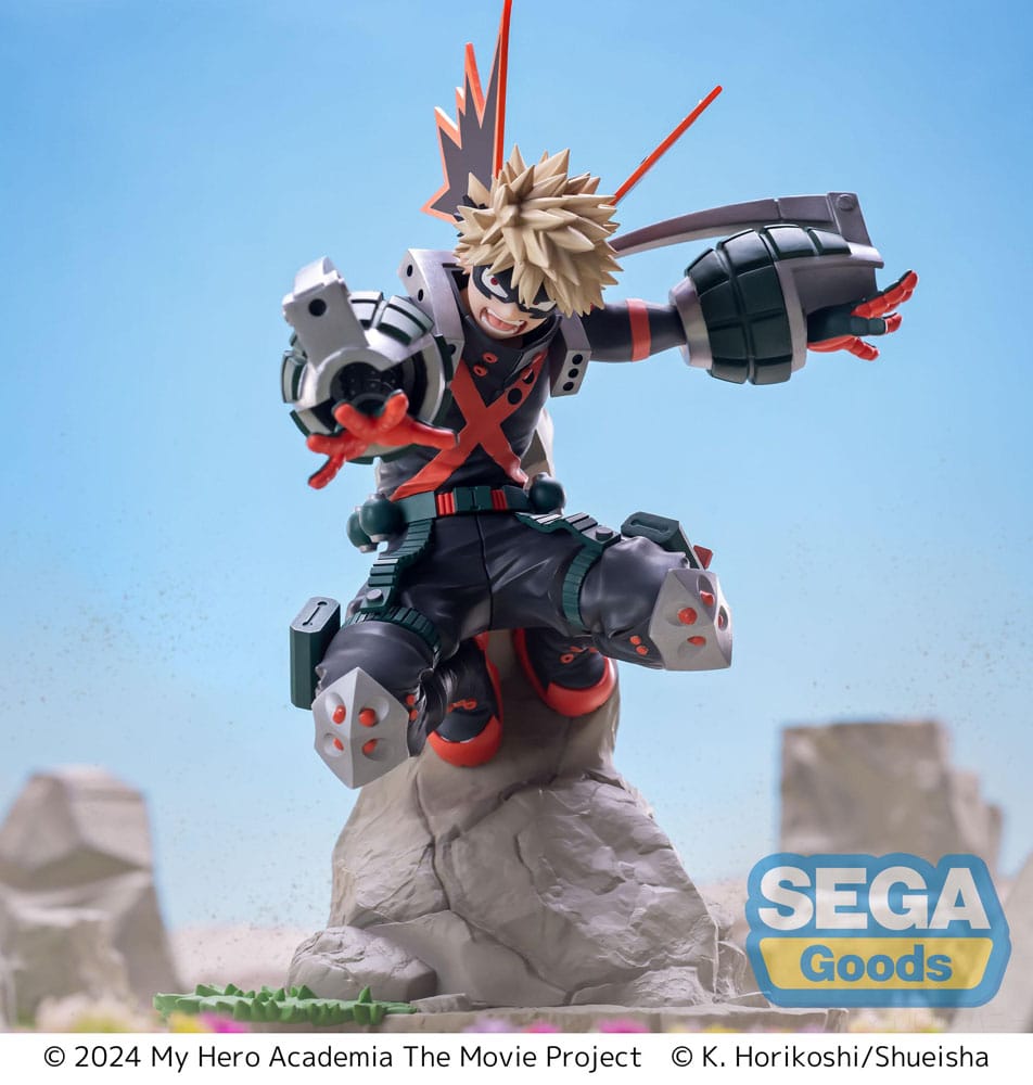 My Hero Academia: You´re Next Xross Link Anime PVC Statue Katsuki Bakugo 18 cm