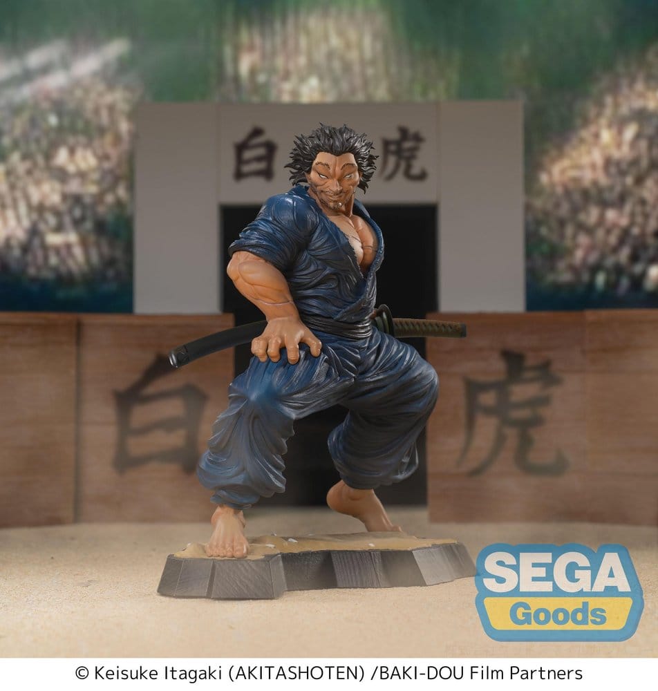 Baki-Dou Luminasta PVC Figur Musashi Miyamoto 17 cm