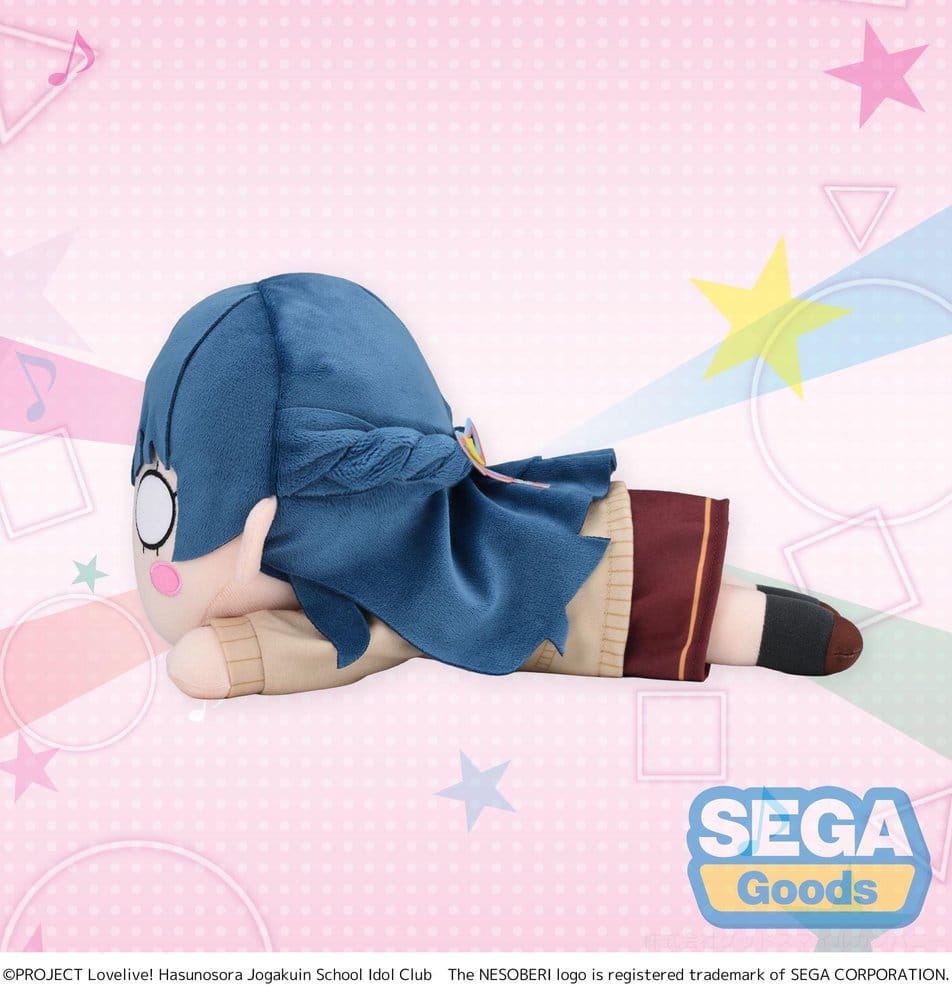 Love Live! Nesoberi (Lay-Down) Plüschfigur Murano Sayaka - Winter Uniform (M) 16 cm