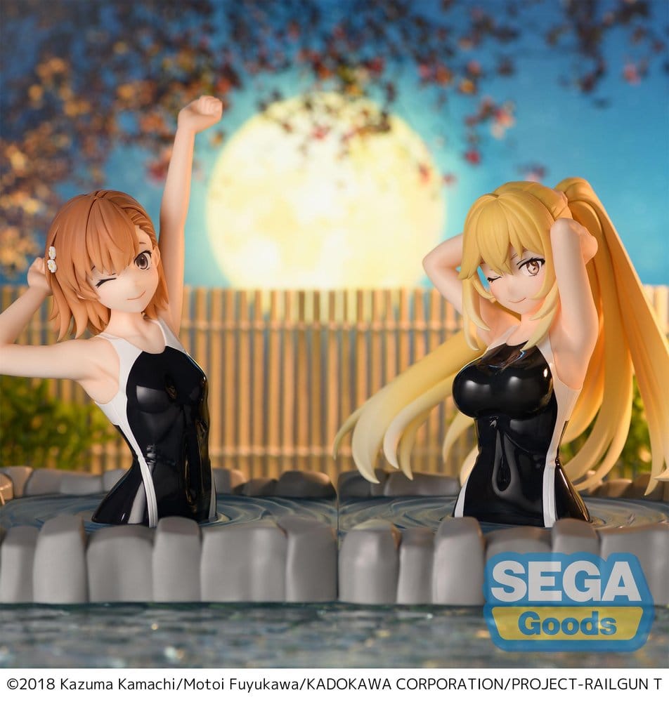A Certain Scientific Railgun T Thermae Utopia PVC Statue Mikoto Misaka 14 cm