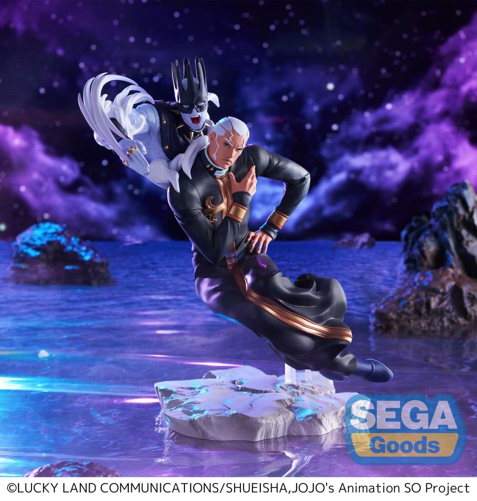 JoJo's Bizarre Adventure Stone Ocean XrossLinkMAX PVC Figur Father Pucchi 21 cm