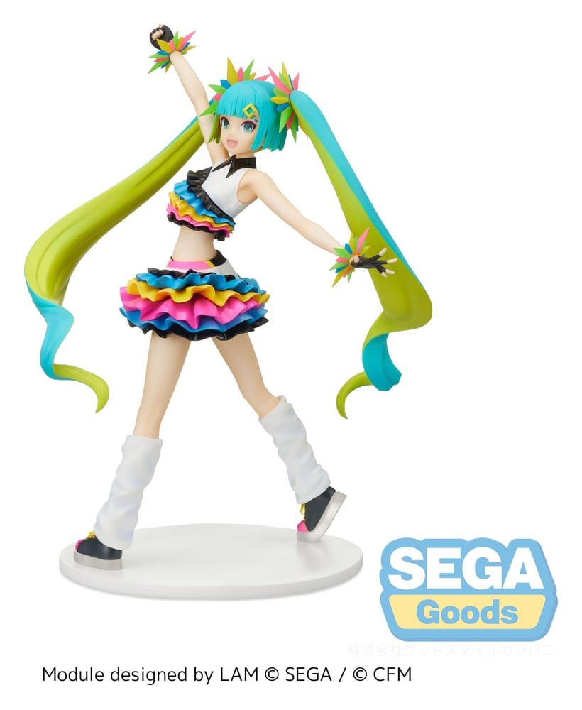 Hatsune Miku Project DIVA MEGA39's FIGURIZM PVC Figur Hatsune Miku - Catch the Wave 25 cm