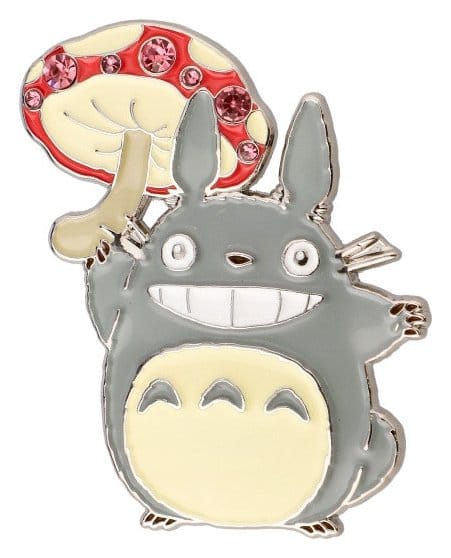 Mein Nachbar Totoro Metall-Brosche Totoro Mushroom